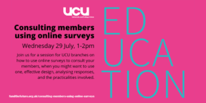 Consulting members using online surveys - 29 July, 1:00 pm - 2:00 pm
