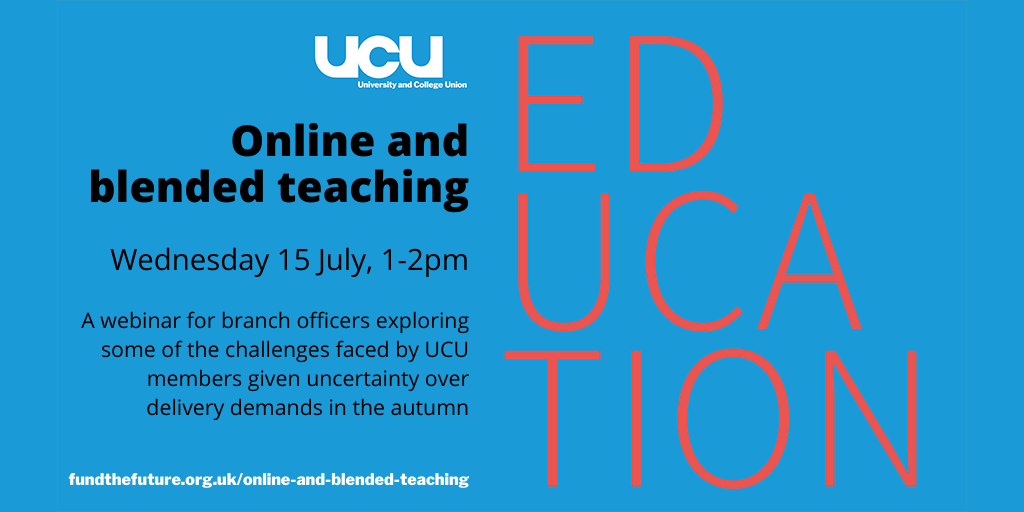 Online and blended teaching: 15 July, 1:00 pm - 2:00 pm